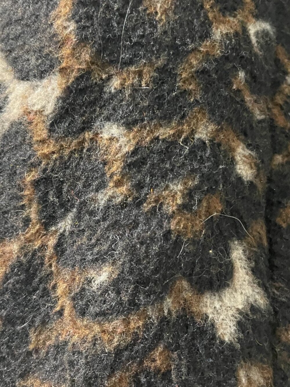 Guess Moto Jacket Faux Leather Cheetah Print Size Medium - Picture 11 of 11